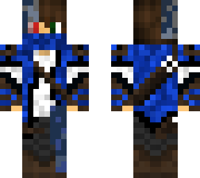 blue lighting archer