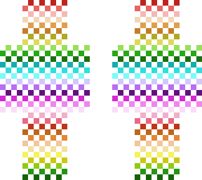 cool rainbow man