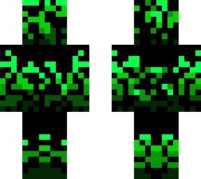 custom fire skin (green)