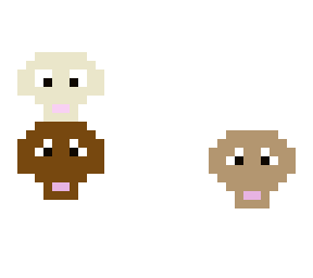 elly,pixel,and buddy