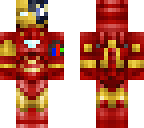 iron man with broken mask