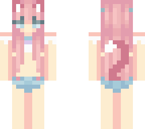 more edit of cat girl swimsuit