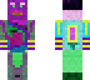my dad's first skin.