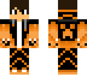 orange hoodie boy
