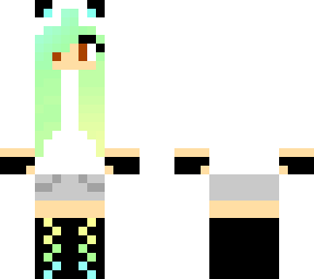 pastel haired girl