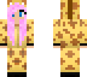 pink hair giraffe girl 2