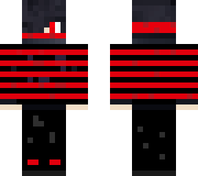 red striped hoodie
