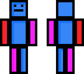 stick figure (rainbow)