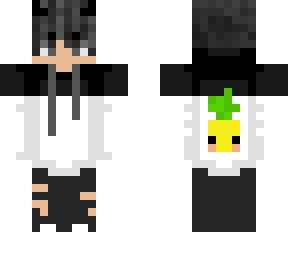striped pineapple hoodie