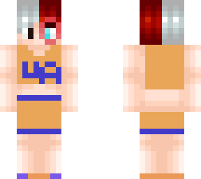 todo in ua cheerleader outfit
