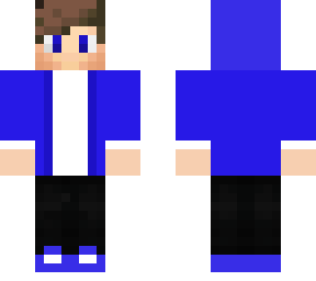 blue jacket