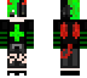 demon goth boy