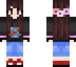 my skin! -in a nasa sweater