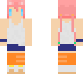 Nekomiya Hinata Minecraft Skin