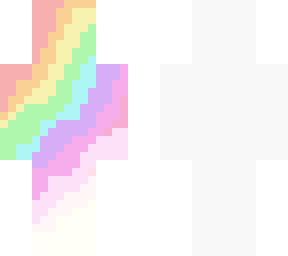 pastel rainbow blend