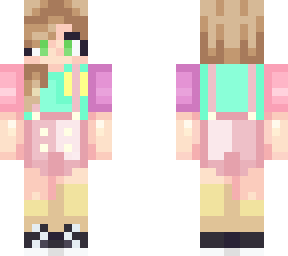 Soft Girl Teddy Fresh | Minecraft Skin