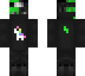 unicorn trendy skin thing green