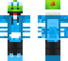 yoshi blue hoodie