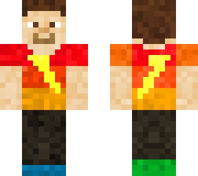 basic lightening bolt skin