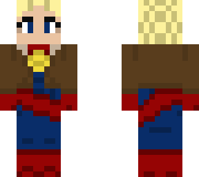 captain marvel w/jacket