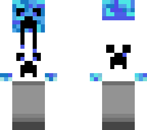 fully blue creeper