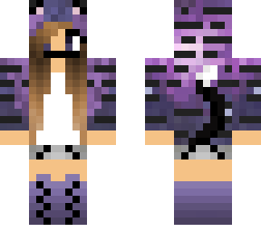 galaxy tiger girl with a mask