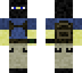 idk, custom minecraft skin for the bilneo