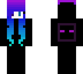 jinx in a enderman onesie fixed