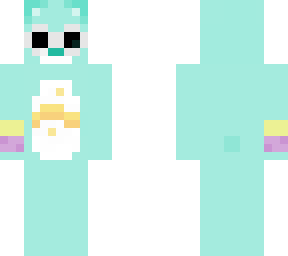 light blue vsco carebear