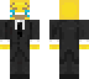lmao face with suit