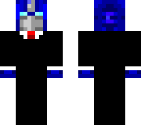 optimus prime with a suit v2