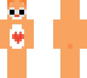 orange clout/vsco carebear