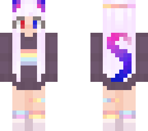 pride cat girl