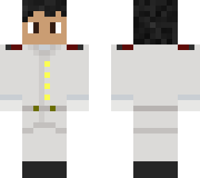 white heneral uniform