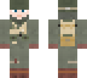 ww2 u.s airborne paratrooper(101st airborne division, winter)