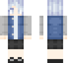 blue girl
