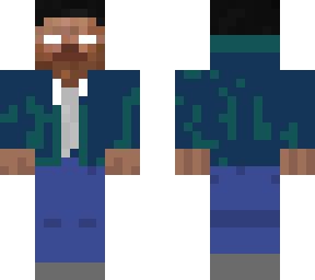 blue jacket herobrine