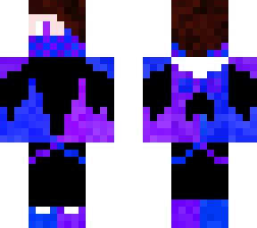 creeper blue and purple