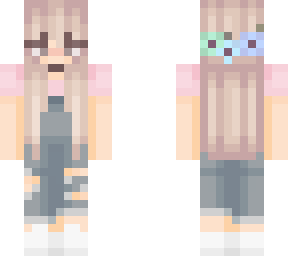 cute minecraft skin girl