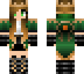 green warrior princess