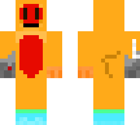 modern orange ape
