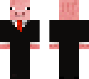 pig in tuxedo