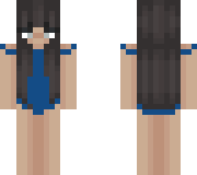 this is not my skin base!!! i just put a one piece swim suit on