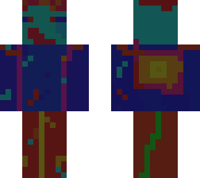 zombie with backpack