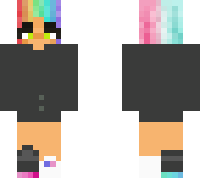 *rainbow surprise!* rainbow girl