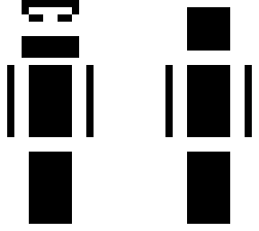 black and white man
