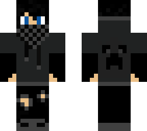black outfit