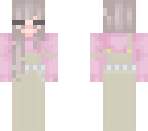 cute aesthetic skater girl - i only edited the skin.