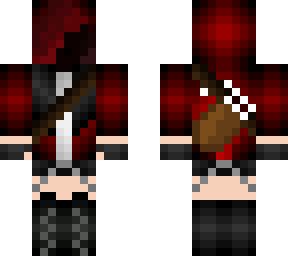 edited archer girl red