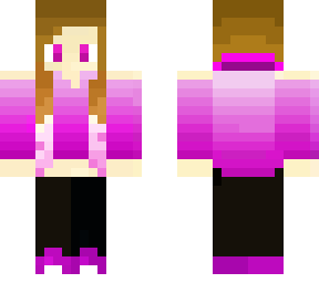 neives minecraft skin croptop with shouldeers out